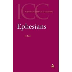  Ephesians (International Critical Commentary) [Paperback 