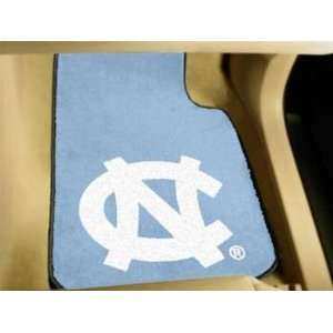  North Carolina Tar Heels Car Mats   Set of 2 Sports 