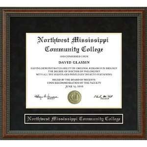   Mississippi Community College Diploma Frame