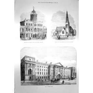   1873 Trinity College Dublin Church Zealand Insurance: Home & Kitchen