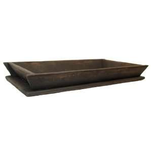  Aged Wood Extra Large Dough Tray Country Rustic Primitive 
