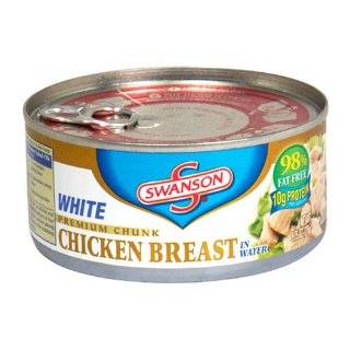 Swanson Premium Chunk Chicken Breast, White Meat, 9.75 Ounce Cans 