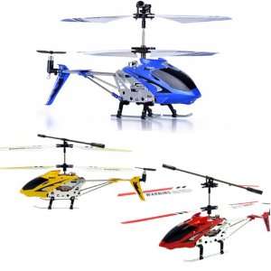  Syma S107 Helicopter 3 Combo SEt   Red, Yellow and Blue 