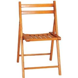  Winsome Wood Folding Chair, Natural, Set of 4: Home 