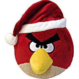  Red Bird ~5 Angry Birds Christmas Mini Plush Series (No 