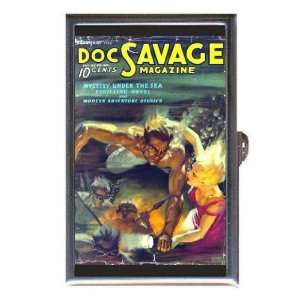 Doc Savage 1936 Pulp Under Sea Coin, Mint or Pill Box Made in USA