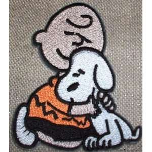  CHARLIE BROWN & SNOOPY Cartoon Figure Embroidered PATCH 