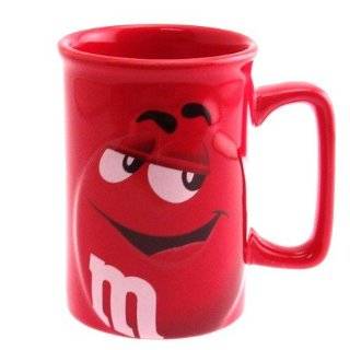  M&Ms Character Face Plush Pillow (Red) Toys & Games