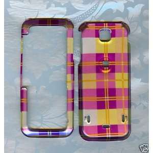  plaid Nokia 5310 XpressMusic Faceplate snap Case Cover 