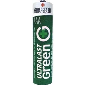  AAA Green High Power Rechargeable Batteries   8 Pack Electronics