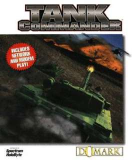 Tank Commander PC CD armored warfare fire action game  