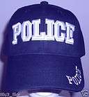   DELUXE POLICE LAW ENFORCEMENT SHERIFF COPS SQUAD OFFICER BALL CAP HAT
