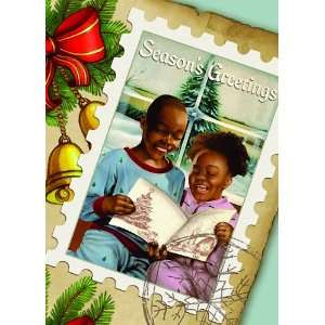  Seasons Greetings (African American Christmas Card Box 