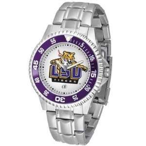   LSU) Suntime Competitor Game Day Steel Band Watch
