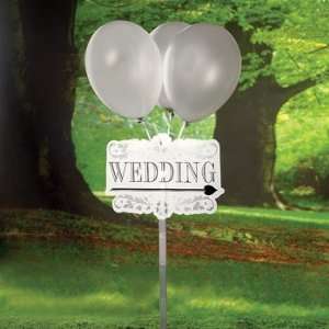  Wedding Yard Signs Kit   Party Decorations & Yard Stakes 