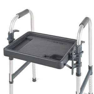 Folding Eating Tray with Cup Holder for Invacare Walker  