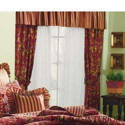 SALE! FRENCH COUNTRY RED, GOLD, SAGE KING COTTON QUILT + SHAMS SET 