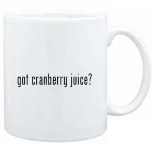  Mug White GOT Cranberry Juice ? Drinks Sports 