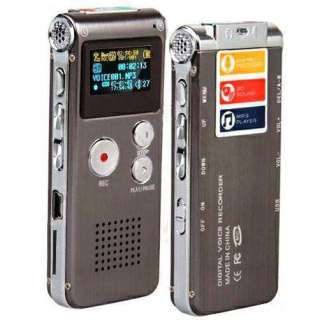 US New 4GB Digital Voice Recorder 650Hr Dictaphone  Player 