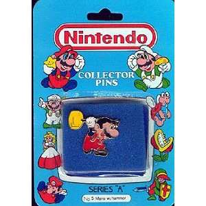   Collector Pins Series A   No. 5  Mario w/ Hammer Toys & Games