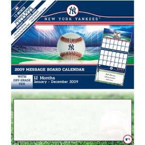   MLB 12 Month Message Board Calendar 