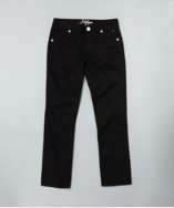Tommy Hilfiger KIDS black stretch denim straight leg jeans style 