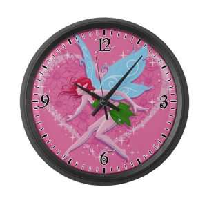  Large Wall Clock Fairy Princess Love: Everything Else