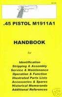 Colt 45 PISTOL M1911A1 Assembly, Disassembly Manual  