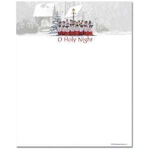  Singing Choir Christmas Letterhead & Flyer Paper