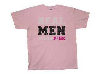 Real Men Wear Pink Breast Cancer T Shirt  