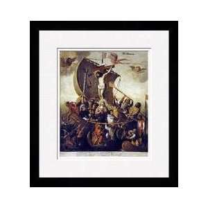  The Boat Of Christian Patience Framed Giclee Print