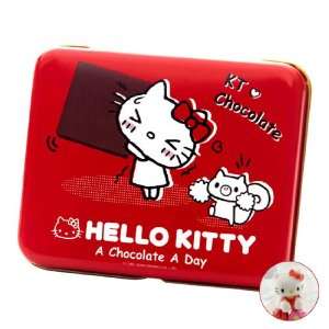 Hello Kitty Chocolate / HelloKitty Choco Tin Box Bonus Pack:  