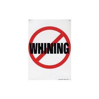   WHINING ZONE Warning Sign cry babies signs funny Patio, Lawn & Garden