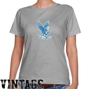  NCAA Air Force Falcons Ladies Ash Throwback Logo Classic 