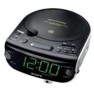  Sony ICF CD815 AM/FM Stereo CD Clock Radio with Dual Alarm 