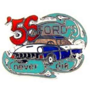  Ford 56 Never Die Pin 1 Arts, Crafts & Sewing