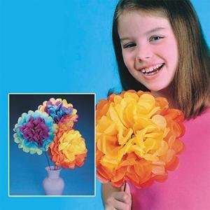  Tissue Flower Jumbo Group Pack (Makes 84) Toys & Games