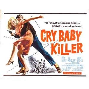  The Cry Baby Killer Poster Movie Half Sheet 22 x 28 Inches 