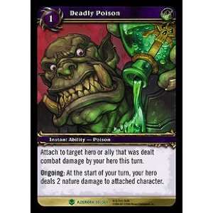  Deadly Poison UNCOMMON   World of Warcraft Heroes of 