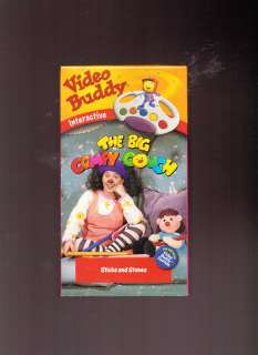 Video Buddy The Big Comfy Couch   Sticks And Stones, VHS  
