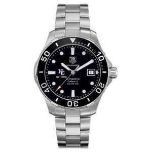  Holy Cross Mens TAG Heuer Automatic Aquaracer with Black 
