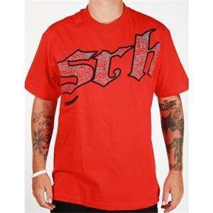  SRH Depth T Shirt   X Large/Red: Automotive