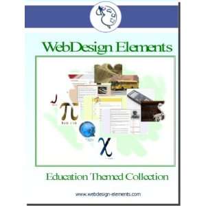  Education Web Design Elements   Templates, Logos, and 