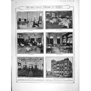    1906 Y.M.C.A. BUILDING BOMBAY GYMNASIUM RESTAURANT