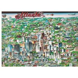  City of Atlanta Jigsaw Puzzle Toys & Games