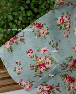 4Color Antique Mini Rose Series Korean Quilt Fabric  