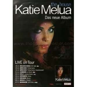  Katie Melua The House 2010   CONCERT POSTER from GERMANY 