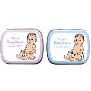  Baby Shower Mint Tins   Baby Shower Diaper Baby 