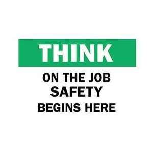 Safety Sign 7 X 10 In   BRADY  Industrial & Scientific
