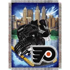  Philadelphia Flyers NHL Ice Adventures Woven Tapestry 